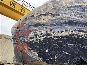 Blue Sodalite Raw Blocks Rough Mineral