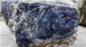 Pure Blue Sodalite Stone Slabs