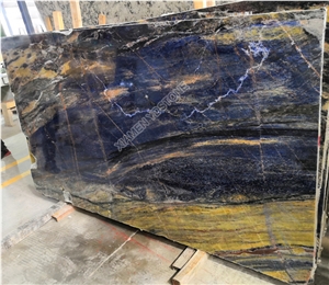 YUANDA Bahia Sodalite Blue Granite Slabs Natural Stone