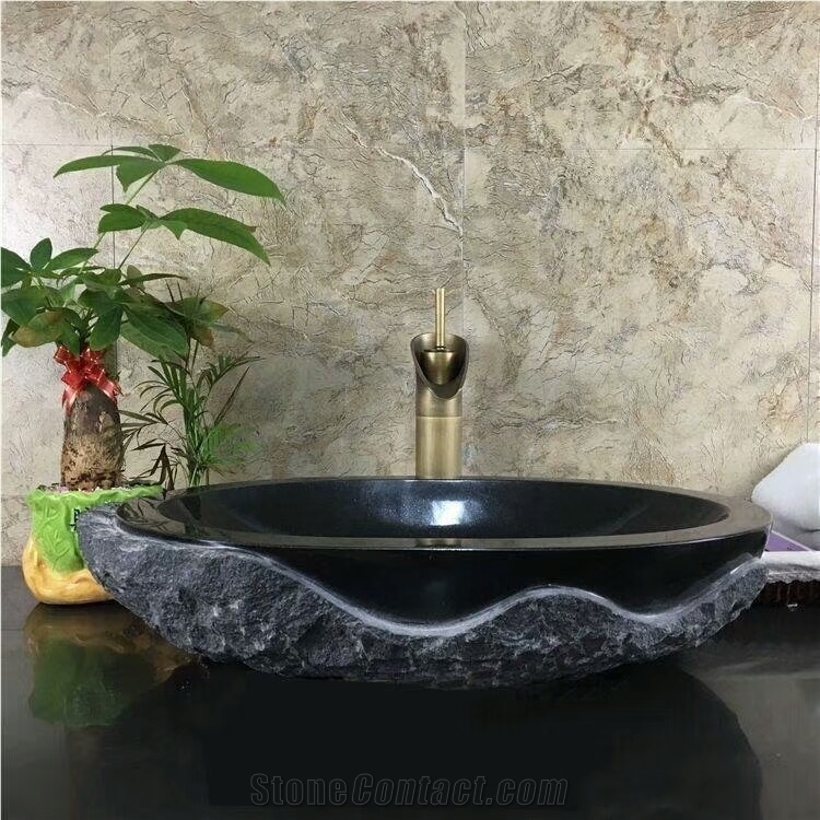 China Black Granite Sinks, Absolute Black Basins