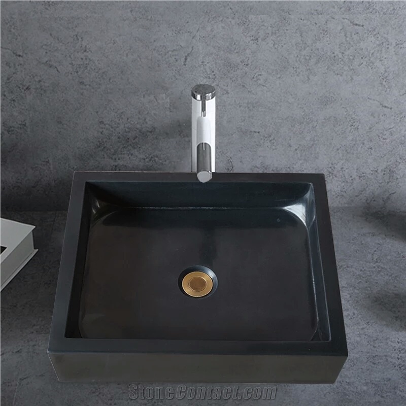 Shanxi Black Granite Sinks, China Black Wash Basin