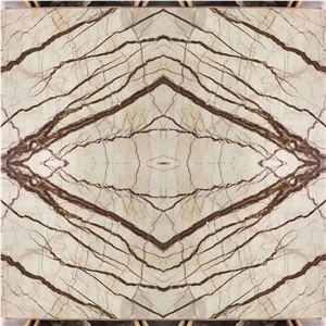Golden Spider Cream Marble Slabs&Tiles Patterns