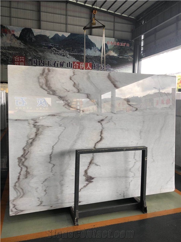 Frost White Jade for Commercial Countertops/Tiles