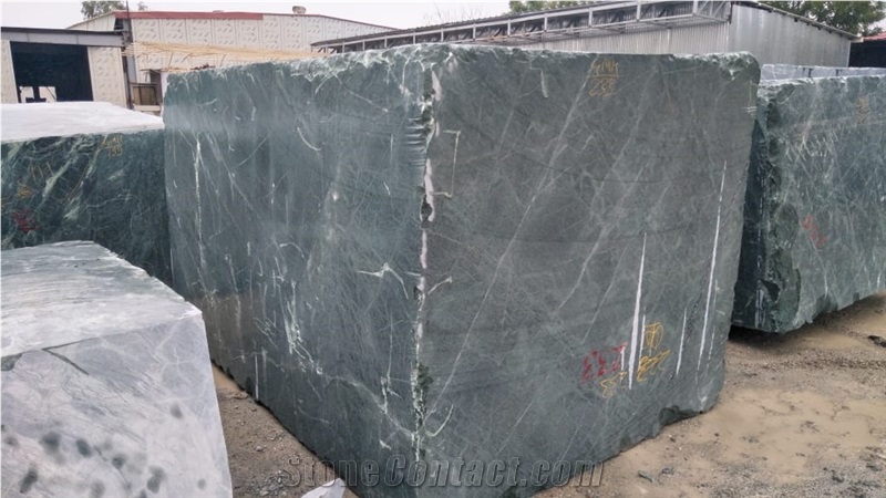 Indian Green Marble Block