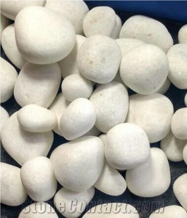 White Quartzite Pebbles