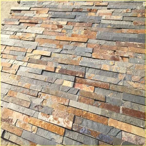 Decorative Stone Wall Panel Rusty Slate Tile