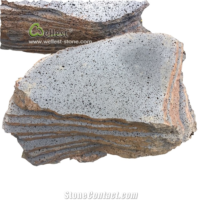 B405 Natural Volcanic Stone Lava Stone Pavers