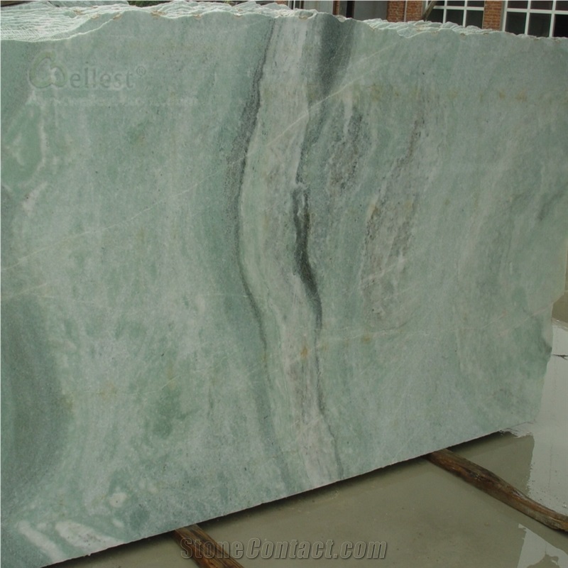Chinese Emerald Green Marble Tiles