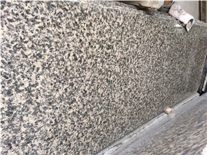 China Cheap Granite Leopard Flower Brown Tiles
