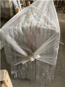 G623 Small Slab Customized/China Bianco Sardo Granite Floor Covering/Wall Covering/White Flower Granite Panel