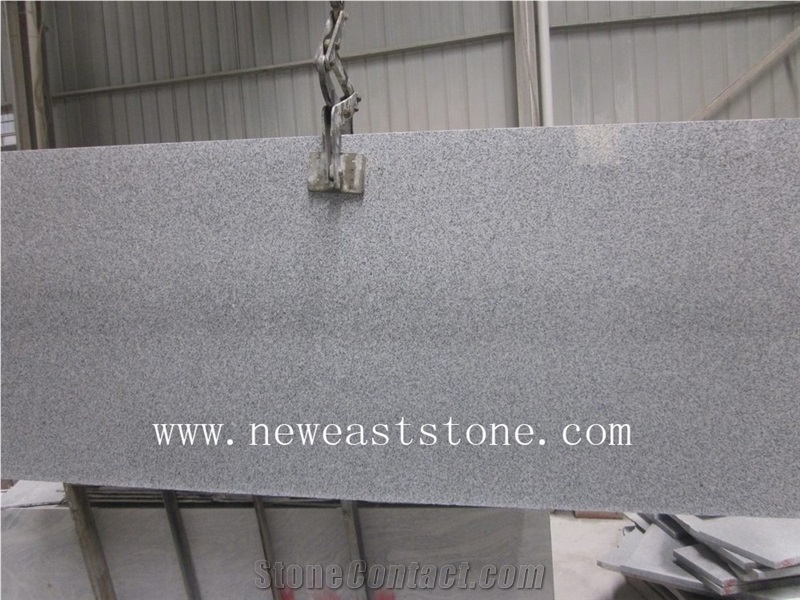 New G603 Bianco Crystal Hubei White Granite Slabs