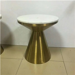 China Factory Manufacturer Marble Top Dining Table