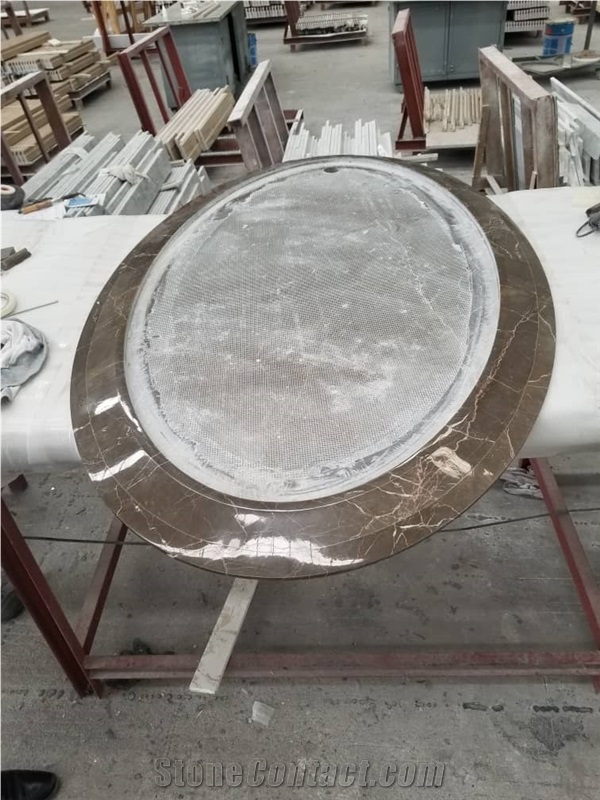 Hot Selling Top Dinning Table Set Marble Top