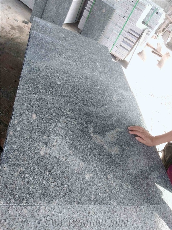 Fantasy Grey Granite Flamed Tiles