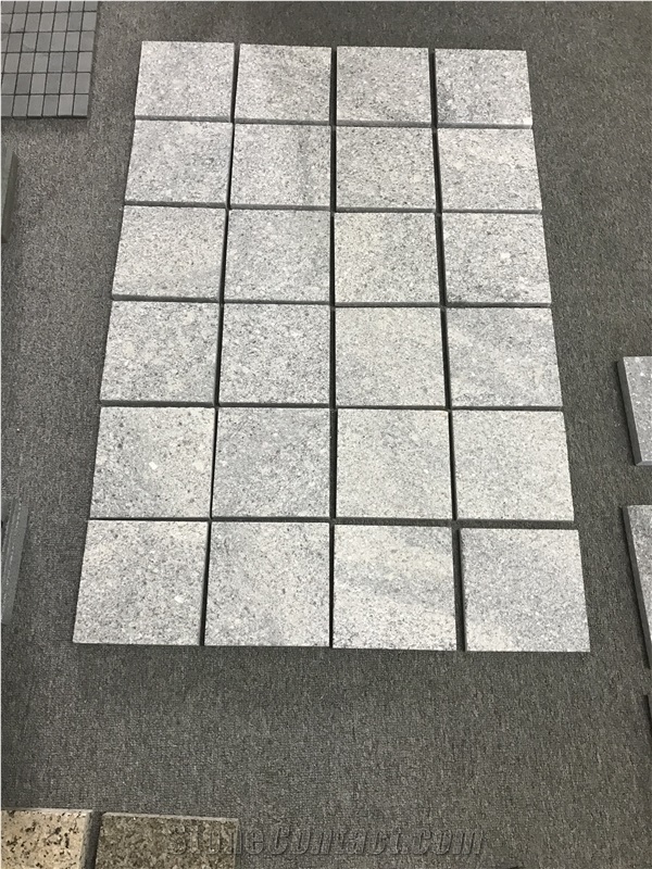 Fantasy Grey Granite Flamed Tiles