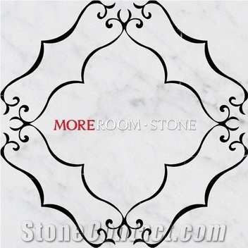 High End Expensive Marble Waterjet Medallion Tiles