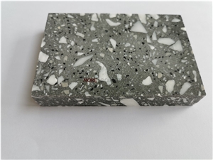 Natural Marble Chip Terrazzo Slab Design