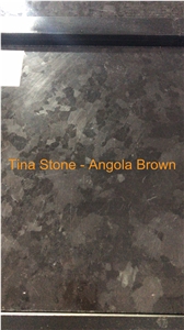 Angola Brown Granite Slabs Floor Wall Covering