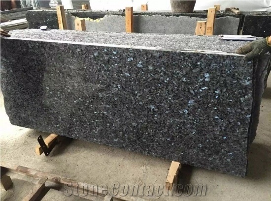 Blue Pearl Granite Polished Slabs for Kitchen Top