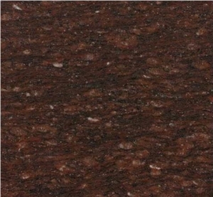 Brown Star Ruby Granite Wall Covering Slabs