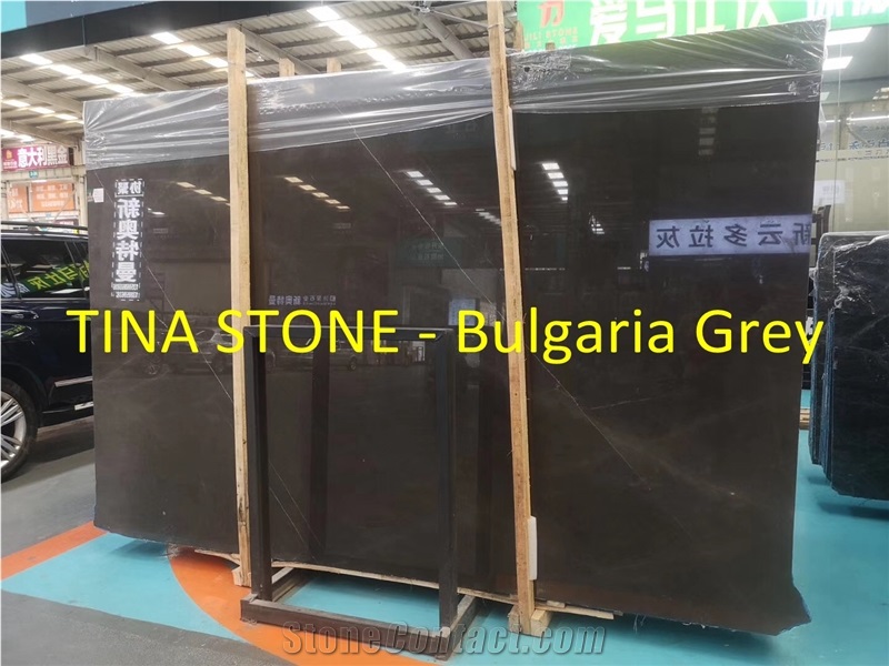 Bulgaria Grey Marble Slabs Wall Floor Covering