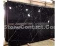 China Black Marquina Marble Tiles High Polishe