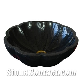 China Granite Shanxi Black Stone Sinks Basins