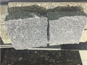 China Grey Granite G654 Cobbles Stone Paving Sets