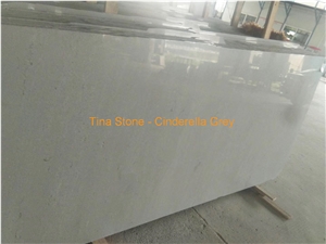 Cinderella Grey Marble Stone Slab Wall Floor Cover