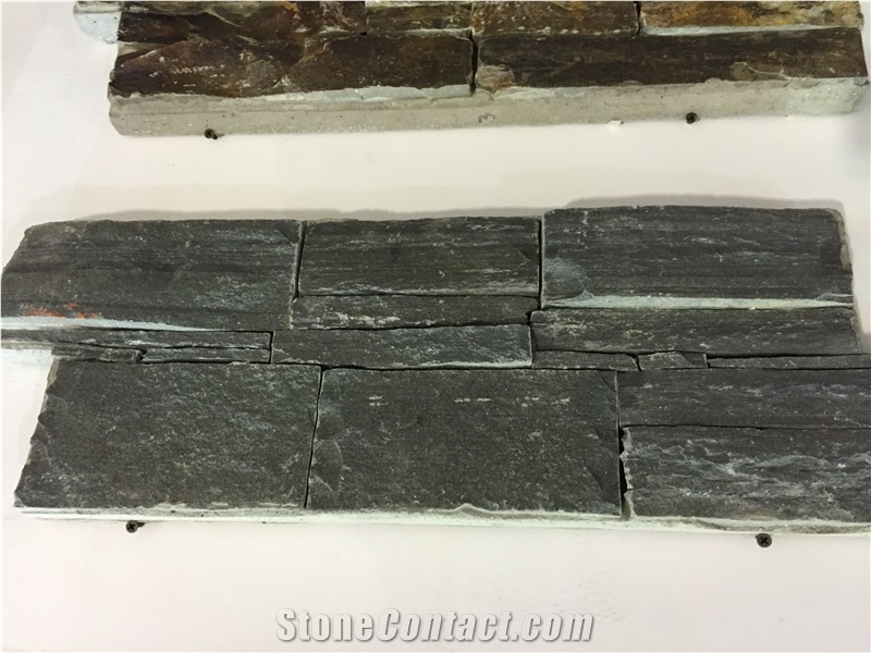 Cultured Stone Cs-9 Black Natural Polished Honed