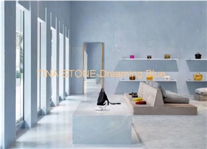 Dreaming Blue Marble Tiles Slabs Wall Covering
