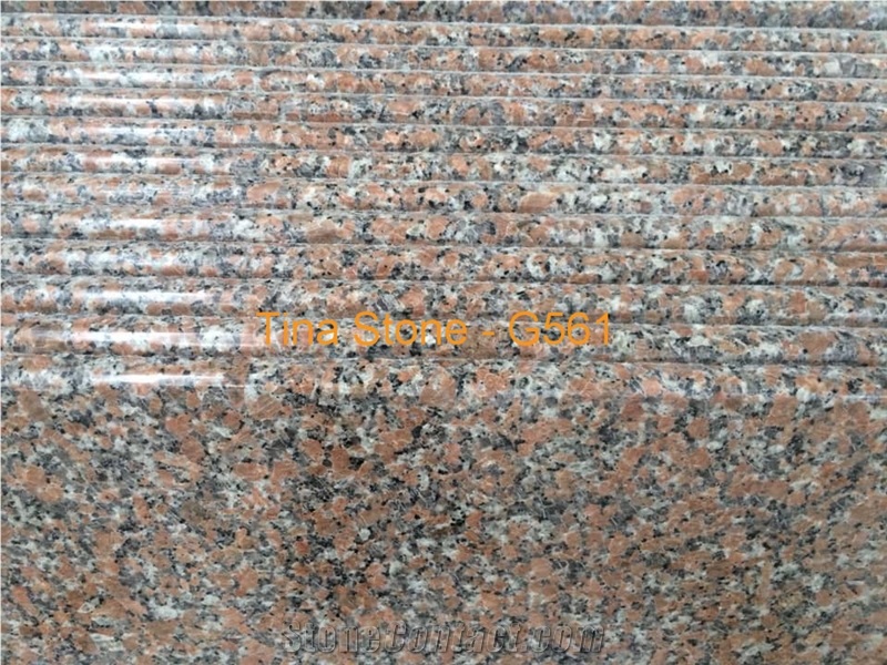 G561 Granite Red Slabs Tiles Floor Wall Covering