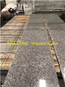 Imperial Brown Granite Stone Tiles Slabs Floor