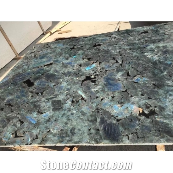 Imported Granite Blue Jade Tile Slab Wall Covering