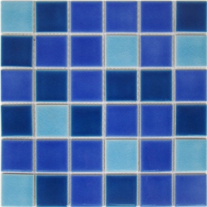 Interior Stone Blue Color Mosaic for Wall Mosaic