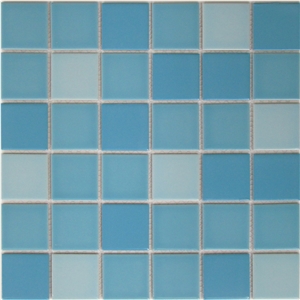 Interior Stone Light Blue Color Floor Wall Mosaic