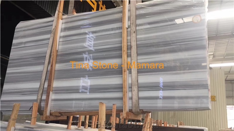 Mamara White Marble Polished Slab Wall Floor Tile