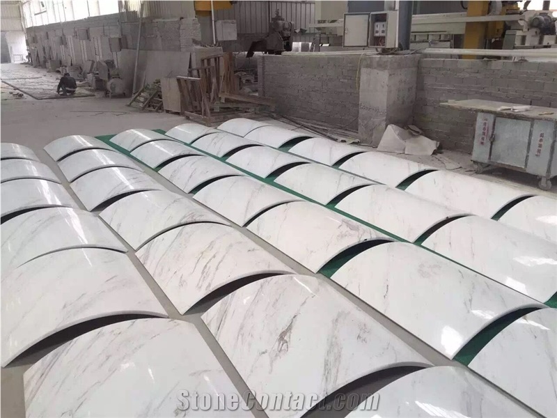Marble Volakas White Polished Building Floor Wall