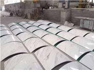Marble Volakas White Polished Building Floor Wall