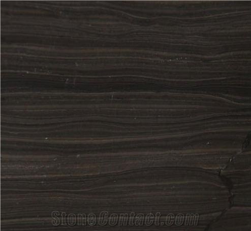 Rosewood Grain Black Marble Tiles Slabs