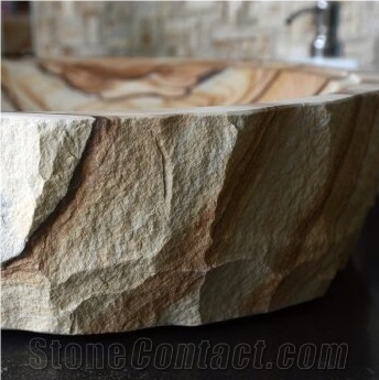 Sandstone Stone Basins Kitchen Bathroom Sinks