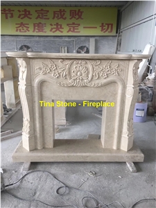 Stone Fireplace Interior Indoor Mantel Design