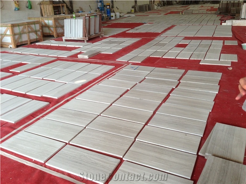 White Sandalwood Marble Tiles Slabs Wall Covering