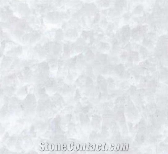 Yanqing Crystal White Marble Tiles Slabs