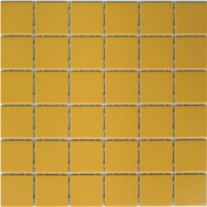 Yellow Ceramic Wall Floor Mosaic Decoration