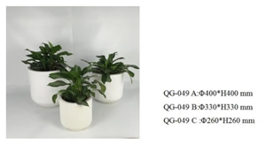 Light Weight Grc Planter Pots Qg-049