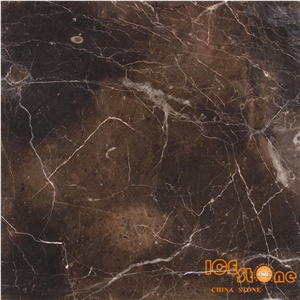 China Dark Emperador Marble Slab & Marble Tiles