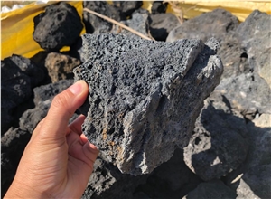 Pumice Stone, Indonesia Black Lava Rock