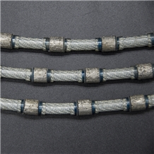 Diamond Wire Cutting Rope 7.3mm for Stone Slabs