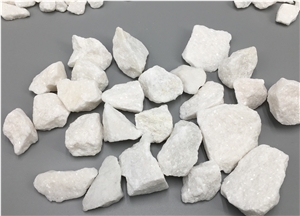 White Stone Chips , Crushed Stone ,White Gravel
